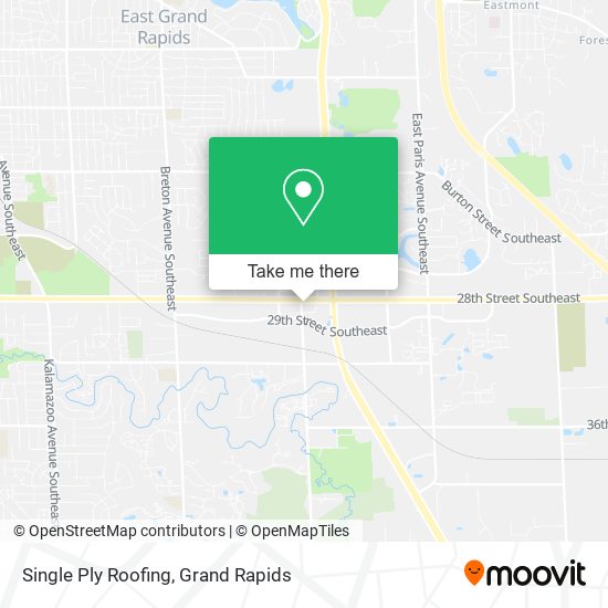 Single Ply Roofing map
