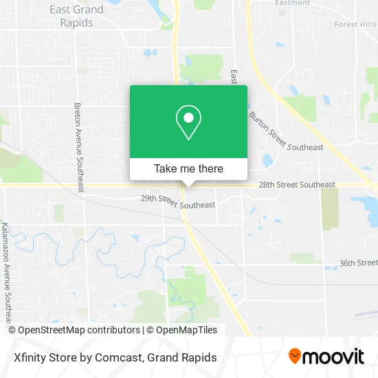Xfinity Store by Comcast map
