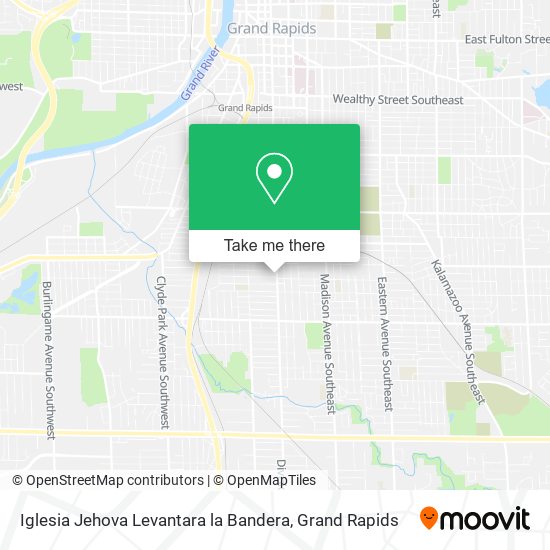 Iglesia Jehova Levantara la Bandera map
