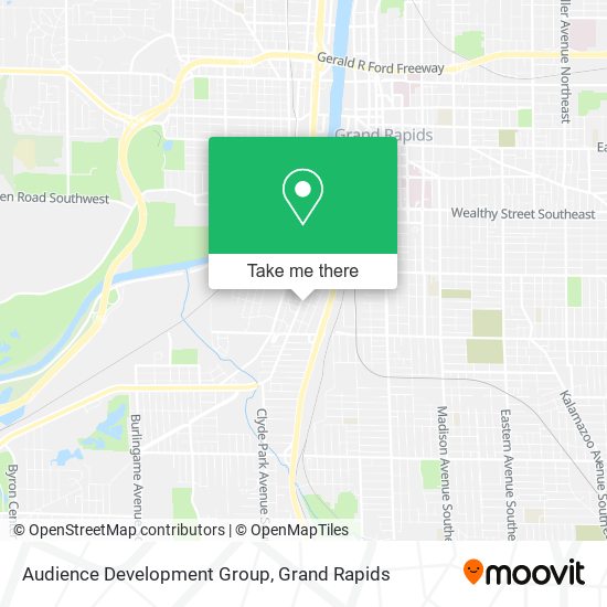 Audience Development Group map