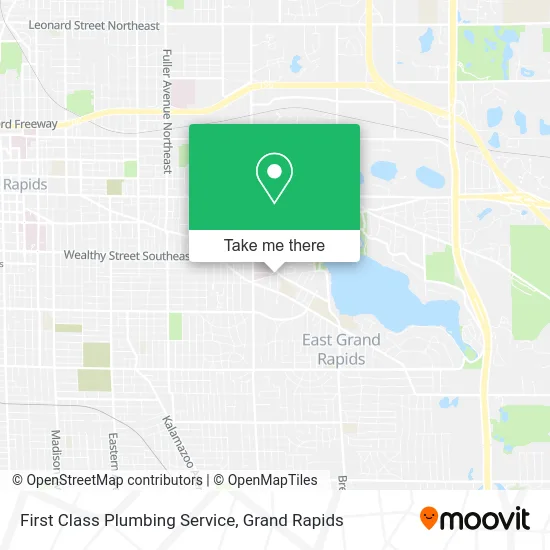 First Class Plumbing Service map