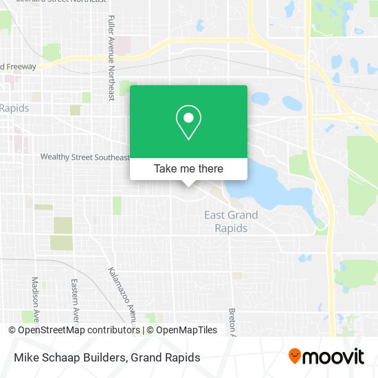 Mike Schaap Builders map