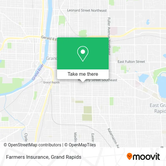 Farmers Insurance map
