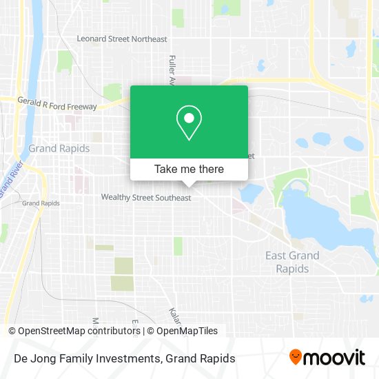Mapa de De Jong Family Investments