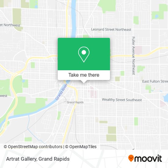 Artrat Gallery map