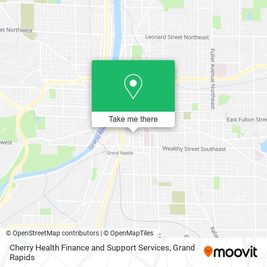 Cherry Health Finance and Support Services map