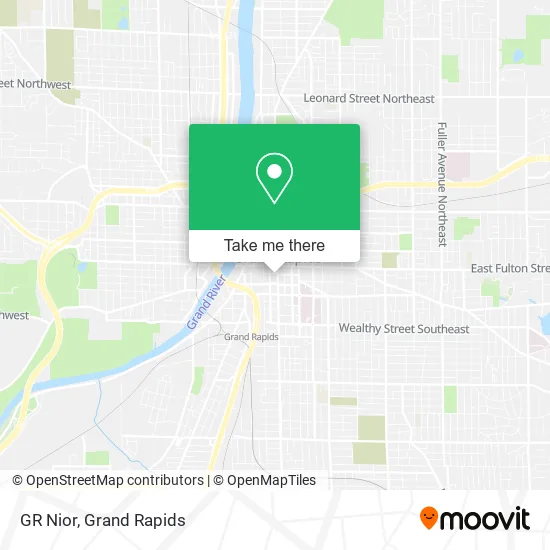 GR Nior map