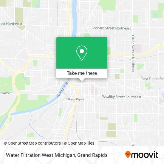 Water Filtration West Michigan map