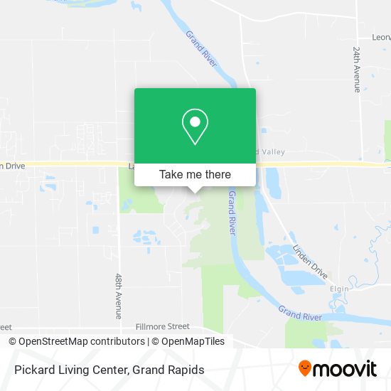 Pickard Living Center map