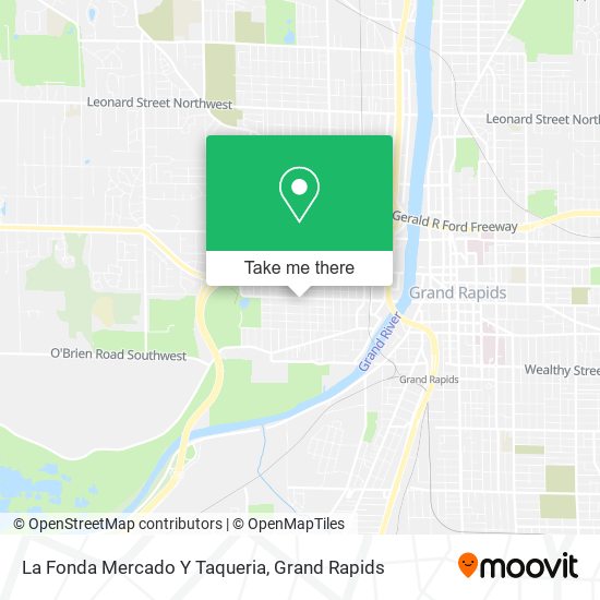 Mapa de La Fonda Mercado Y Taqueria