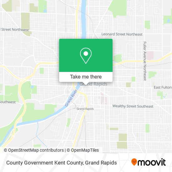 County Government Kent County map