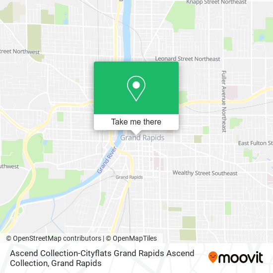 Ascend Collection-Cityflats Grand Rapids Ascend Collection map