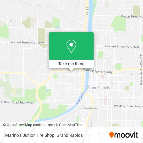 Mapa de Marino's Junior Tire Shop