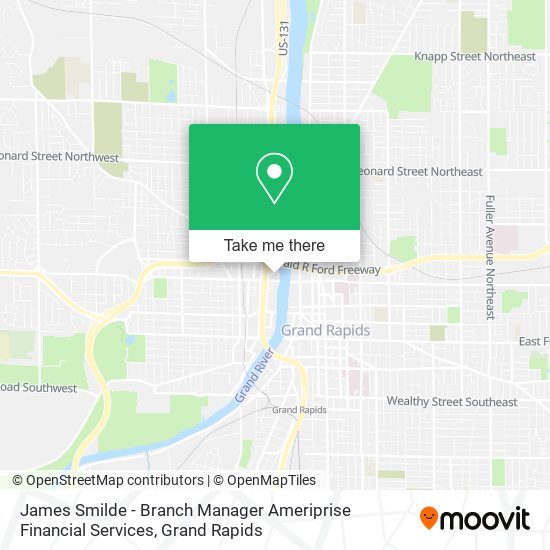 James Smilde - Branch Manager Ameriprise Financial Services map