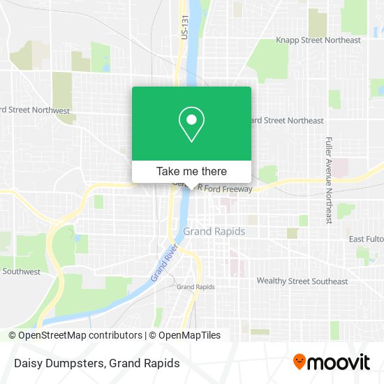 Mapa de Daisy Dumpsters