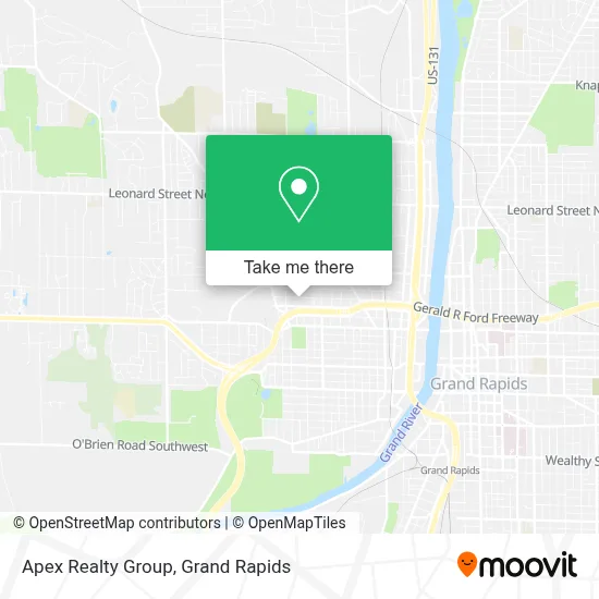 Apex Realty Group map