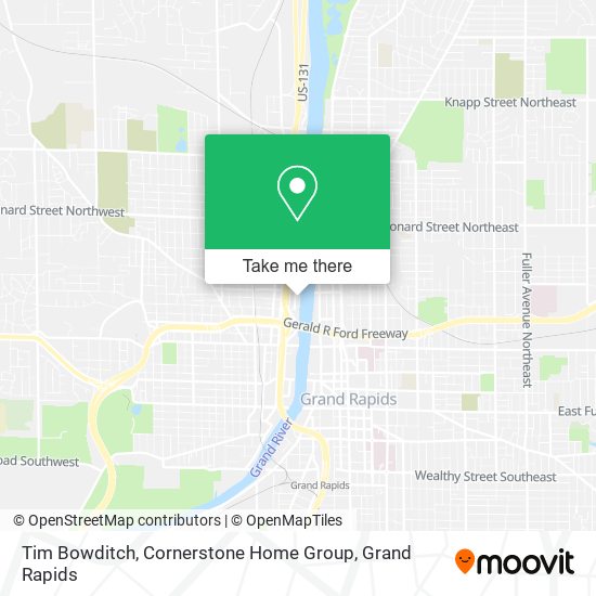 Tim Bowditch, Cornerstone Home Group map