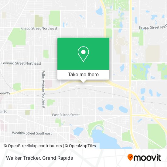 Walker Tracker map