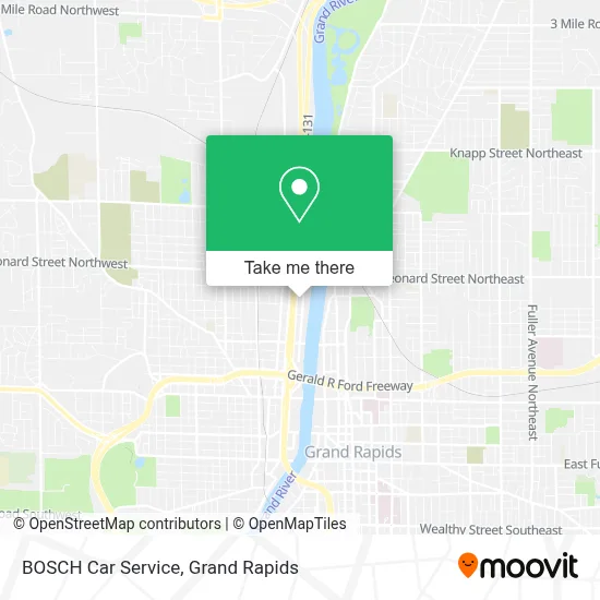 BOSCH Car Service map