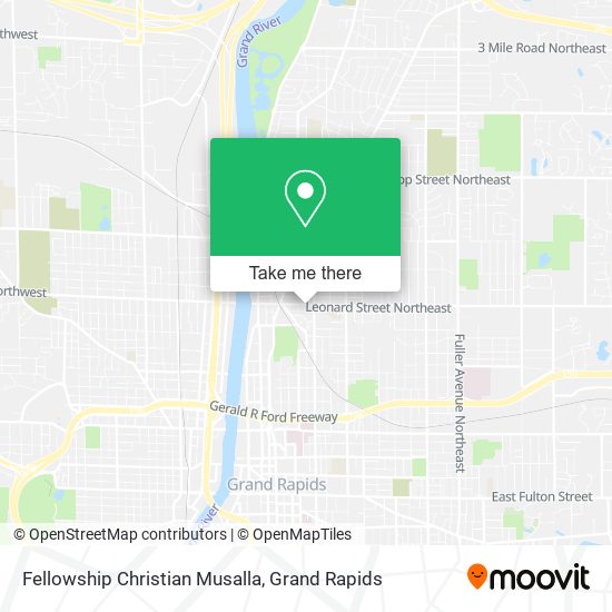 Fellowship Christian Musalla map