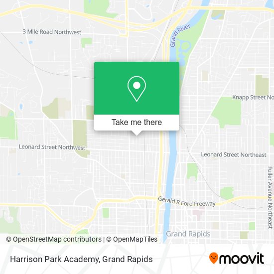 Mapa de Harrison Park Academy