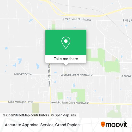 Mapa de Accurate Appraisal Service