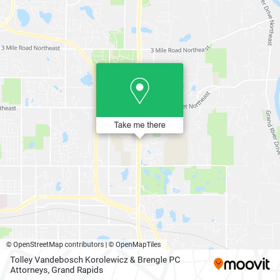 Tolley Vandebosch Korolewicz & Brengle PC Attorneys map