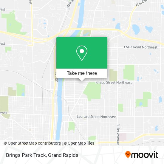 Brings Park Track map