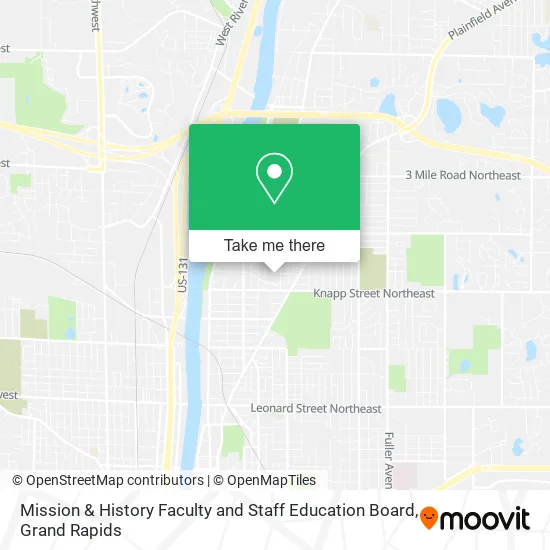 Mission & History Faculty and Staff Education Board map