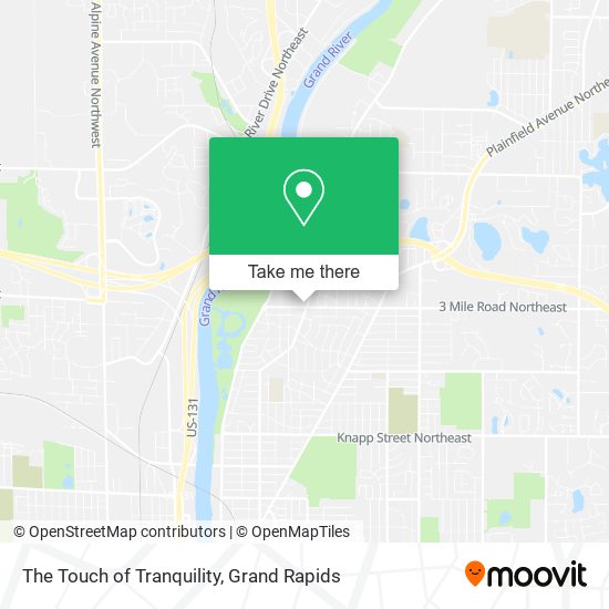 The Touch of Tranquility map