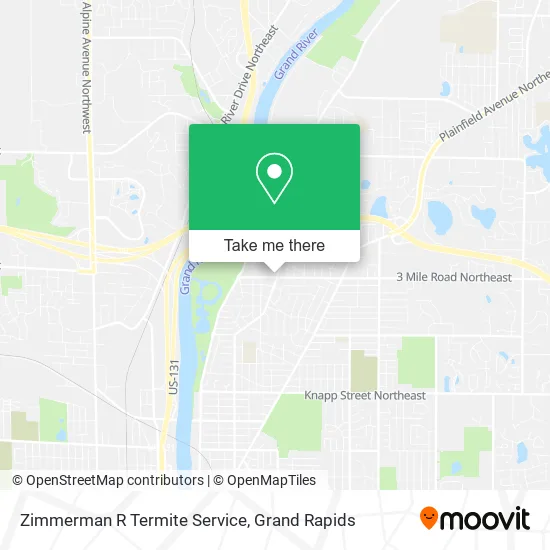 Mapa de Zimmerman R Termite Service