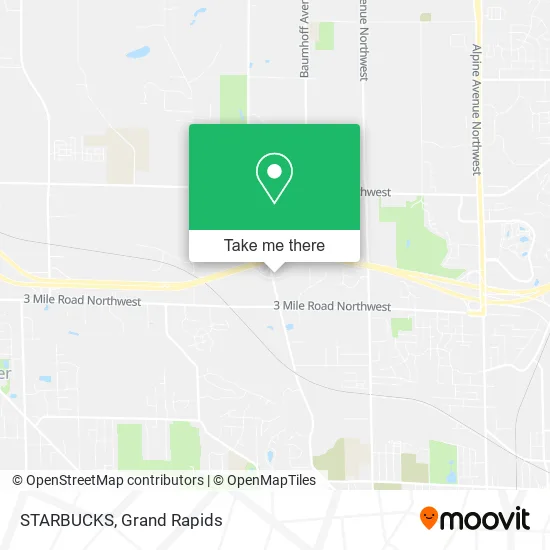 STARBUCKS map