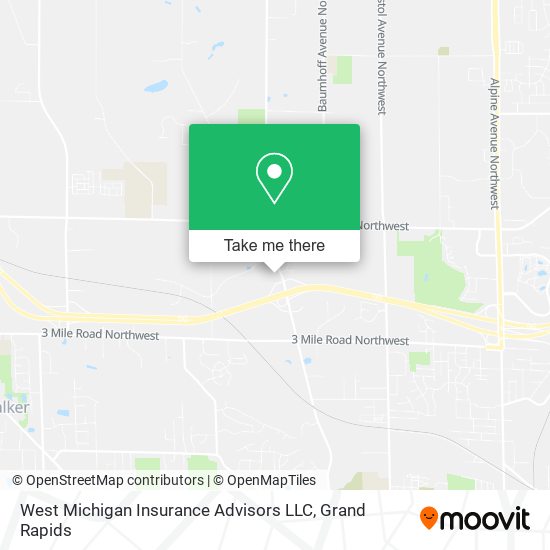 Mapa de West Michigan Insurance Advisors LLC