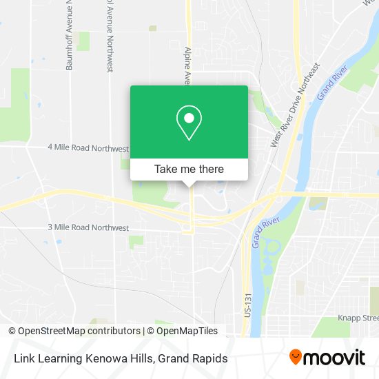 Mapa de Link Learning Kenowa Hills