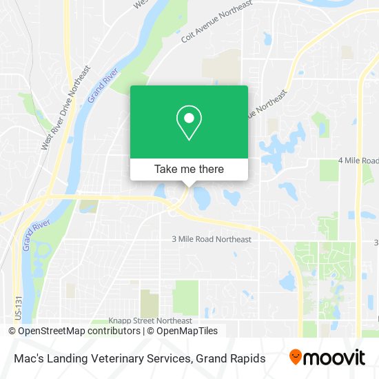 Mapa de Mac's Landing Veterinary Services