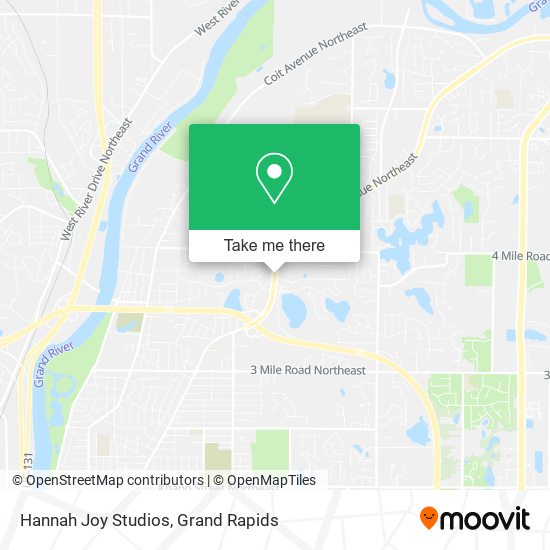 Hannah Joy Studios map