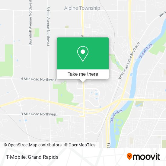 T-Mobile map