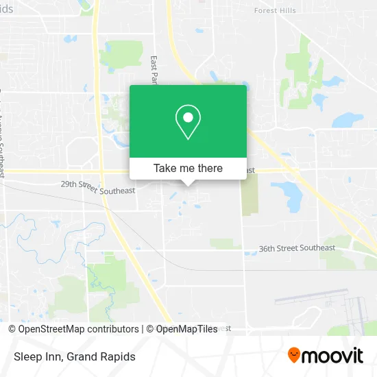 Sleep Inn map