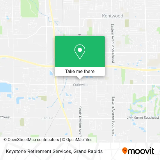 Keystone Retirement Services map