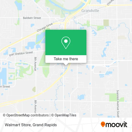 Walmart Store map