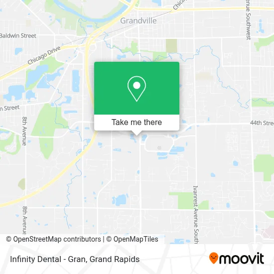 Infinity Dental - Gran map