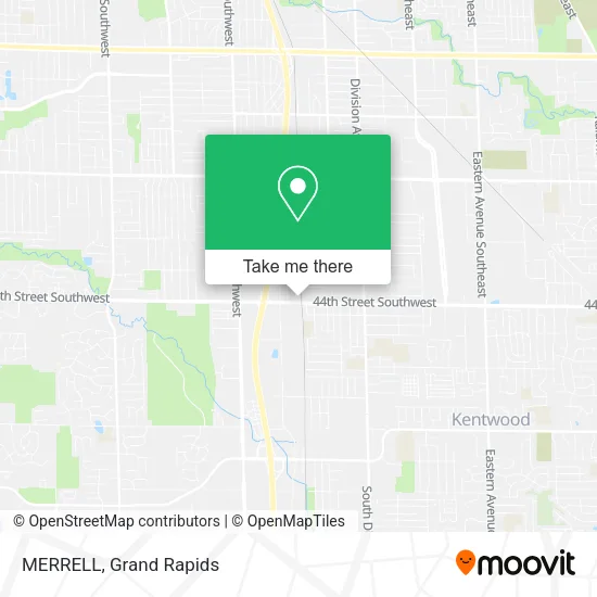 MERRELL map