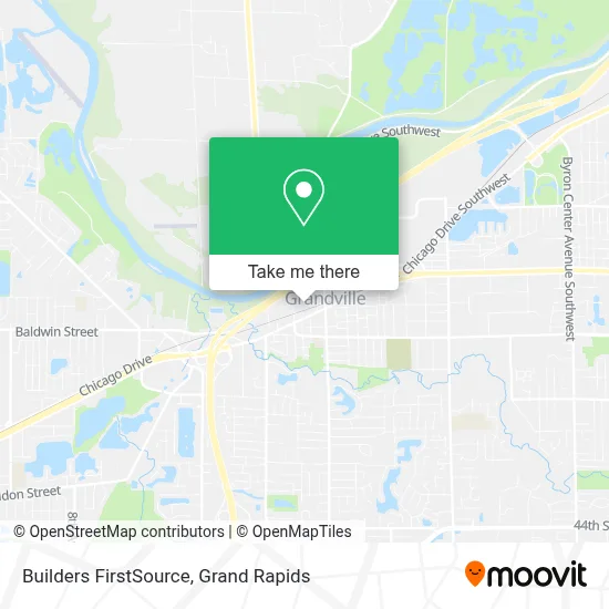 Builders FirstSource map