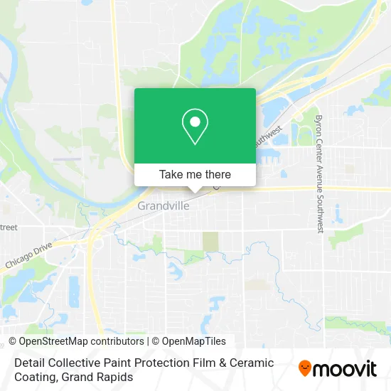 Mapa de Detail Collective Paint Protection Film & Ceramic Coating