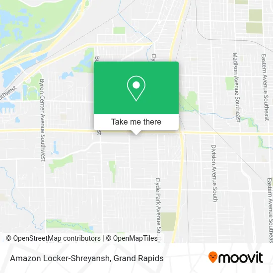 Amazon Locker-Shreyansh map