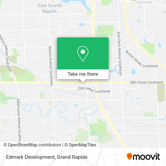 Edmark Development map