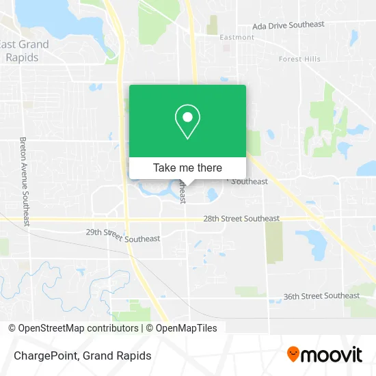 ChargePoint map