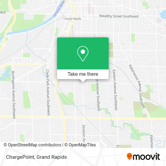 ChargePoint map