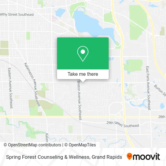 Spring Forest Counseling & Wellness map