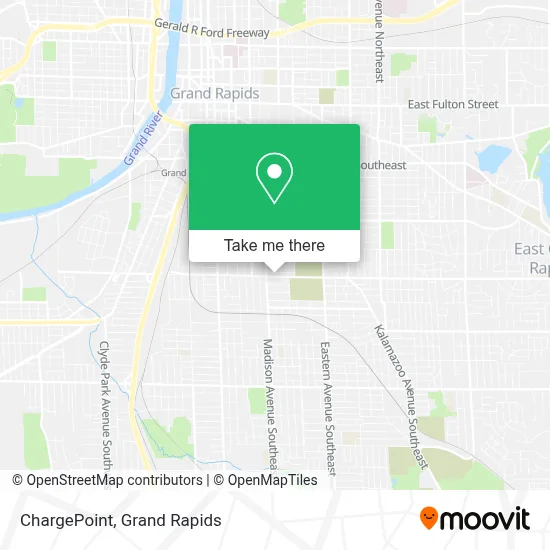 ChargePoint map